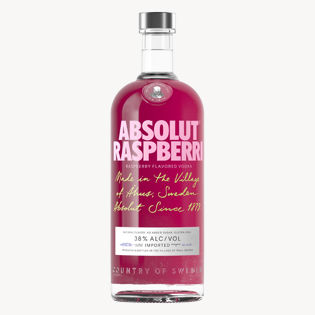 Absolut Vodka Raspberry 38% 1L