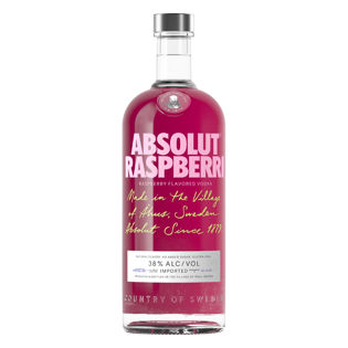 Absolut Vodka Raspberry 38% 1L
