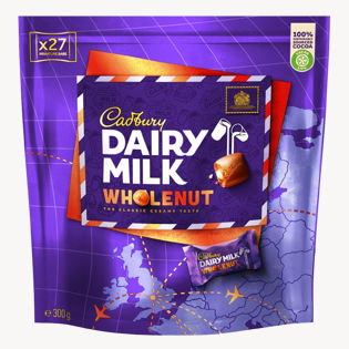 Cadbury Wholenut Chunks Pouch 300g