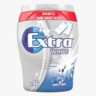 Wrigley's Extra White Sweet Mint bottle 64g