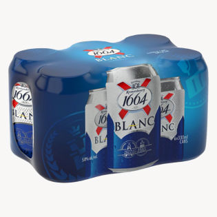 Kronenbourg 1664 Blanc 0.33L can