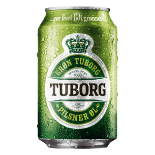 Tuborg Green Label 0.33L can
