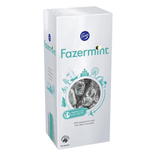 Fazer Fazermint chocolates with a soft mint filling 420g