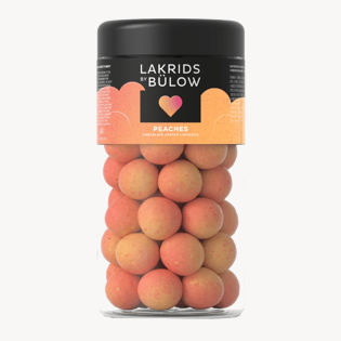 Liquorice coated with peach and white chocolate 270g