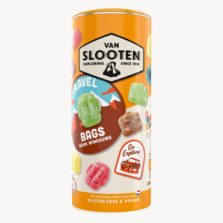 Van Slooten Travel Bags 340g Vegan and Gluten Free - Fizzy W