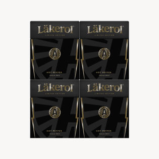 Läkerol sugar free liquorice pastilles with hot pepper flavo