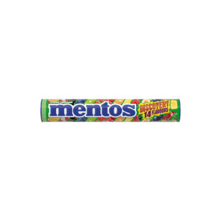 Mentos Jumboroll chewy sweets in various fruit flavors