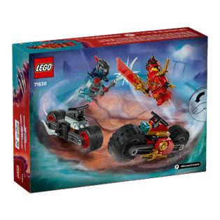 Lego, Ninjago, lego 71838 kai's motorc.spdrc