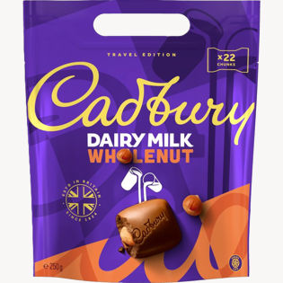 Cadbury dairy milk wholenut 250g