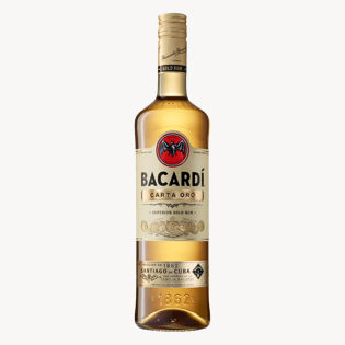 Bacardi Carta Oro Rum 40% 1L