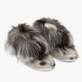 Ulloriaq hjemmesko Sølvræv/Natur