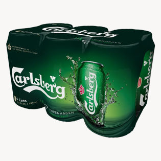 Carlsberg Green Label 0.33L can