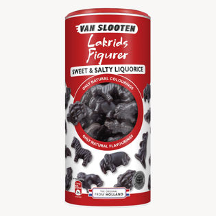 Van Slooten liquorice figures 360g