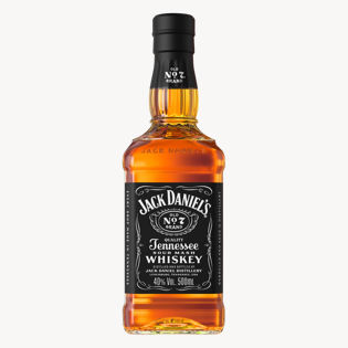 Jack Daniel's Black Label No. 7 Tennessee Whiskey 40% 0.5L*