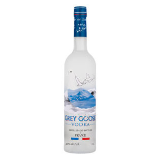 Grey Goose Vodka 40% 1L (Before 349DKK, Save 10 %)