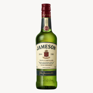 Jameson Triple Distilled Irish Whiskey 40% 0.5L PET