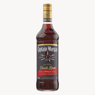 Captain Morgan Dark Spiced Rum 40% 1L