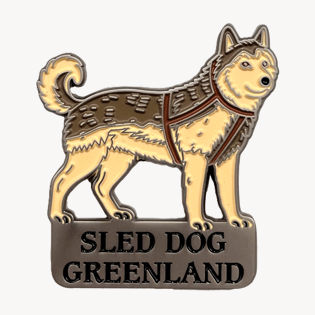 Slædehund Pin