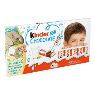 Kinder Chocolate, 4 x 100g