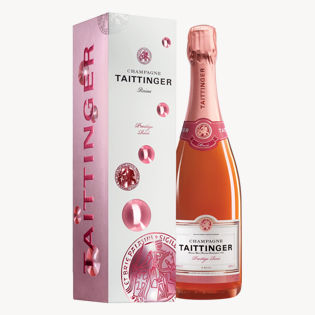 Taittinger, Brut rosé, (gift box), 0.75L (Before 449 DKK)
