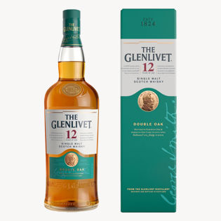 Glenlivet 12y Double Oaked Highland Single Malt Scotch Whisk