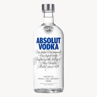 Absolut Vodka Blue 40% 0.5L