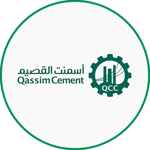 Qassim cement logo