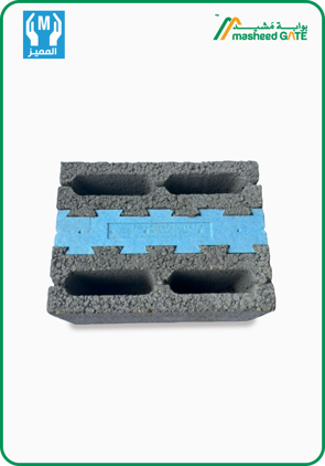 Almomiz, Cement Block, Blue Insulated R17 (40*20*30)