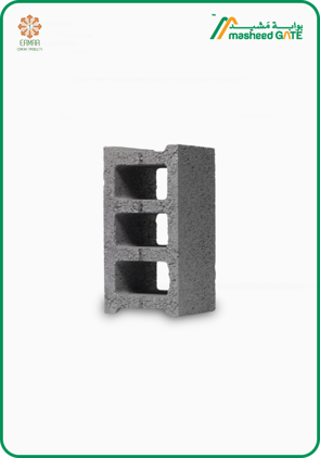 Eamar, Cement Block, Hollow 3 Cells (40*20*20)