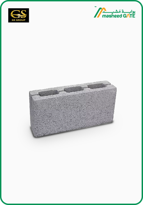 Al Saif Al Zahaby , Cement Block, Hollow 3 Cells (40*20*10)