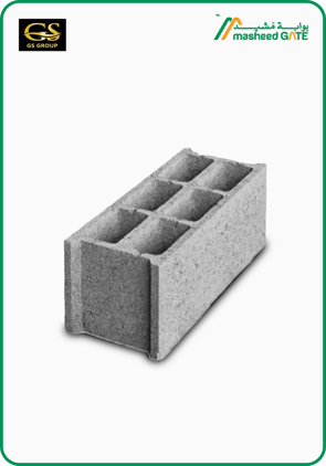 Al Saif Al Zahaby , Cement Block, Hollow 6 Cells(40*20*20)