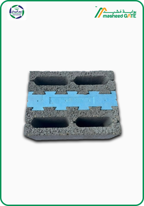Najm Al Maydan, Cement Block, Blue Insulated (40*20*30)