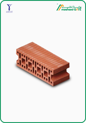 Saudi Ceramic, Red Block, Load Bearing (40*20*15)