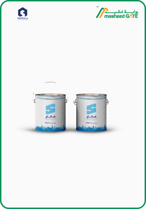 SAAK, Sky Putty- Oil Beige Glossy 5507, 3 KG/Gallon