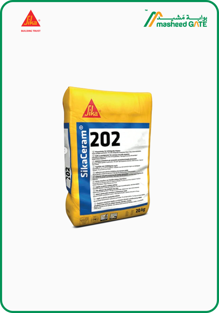 سيكا، سيرام® - 202 رمادي، 20 كجم/كيس