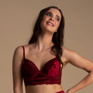 Velvet T-Shirt Bra