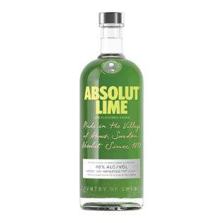 ABSOLUT VODKA LIME 40% 1L