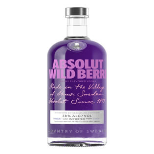 ABSOLUT VODKA WILD BERRIES 38 1L