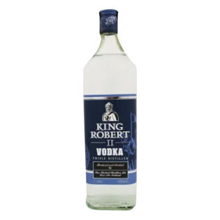 KING ROBERT II VODKA 43% 1L