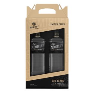 NEMIROFF DE LUXE TWINPACK 40% 2X1L