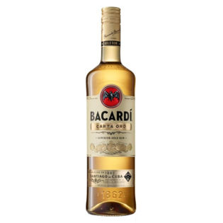 BACARDI CARTA ORO RUM 40% 1L
