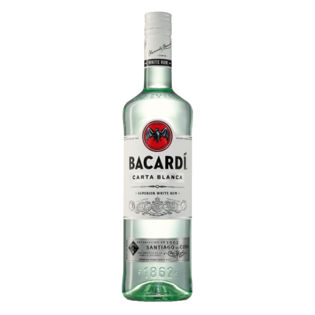 BACARDI CARTA BLANCA 40% 1L
