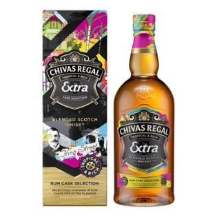 CHIVAS REGAL13YO RUM CASK GIFT BOX 40% 1L