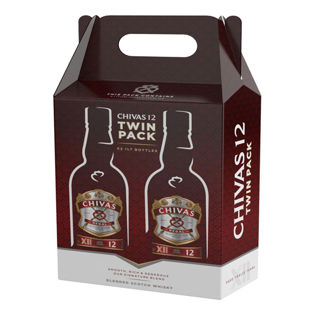 CHIVAS REGAL 12YO 40% GIFT PACK 2X1L