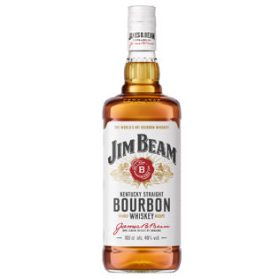 JIM BEAM WHITE 40% 1L