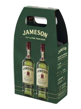 JAMESON 40% TWIN PACK 2X1L