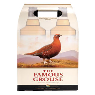 THE FAMOUS GROUSE BLENDED SCOTCH WHISKY 40% GIFT PACK 2X1L