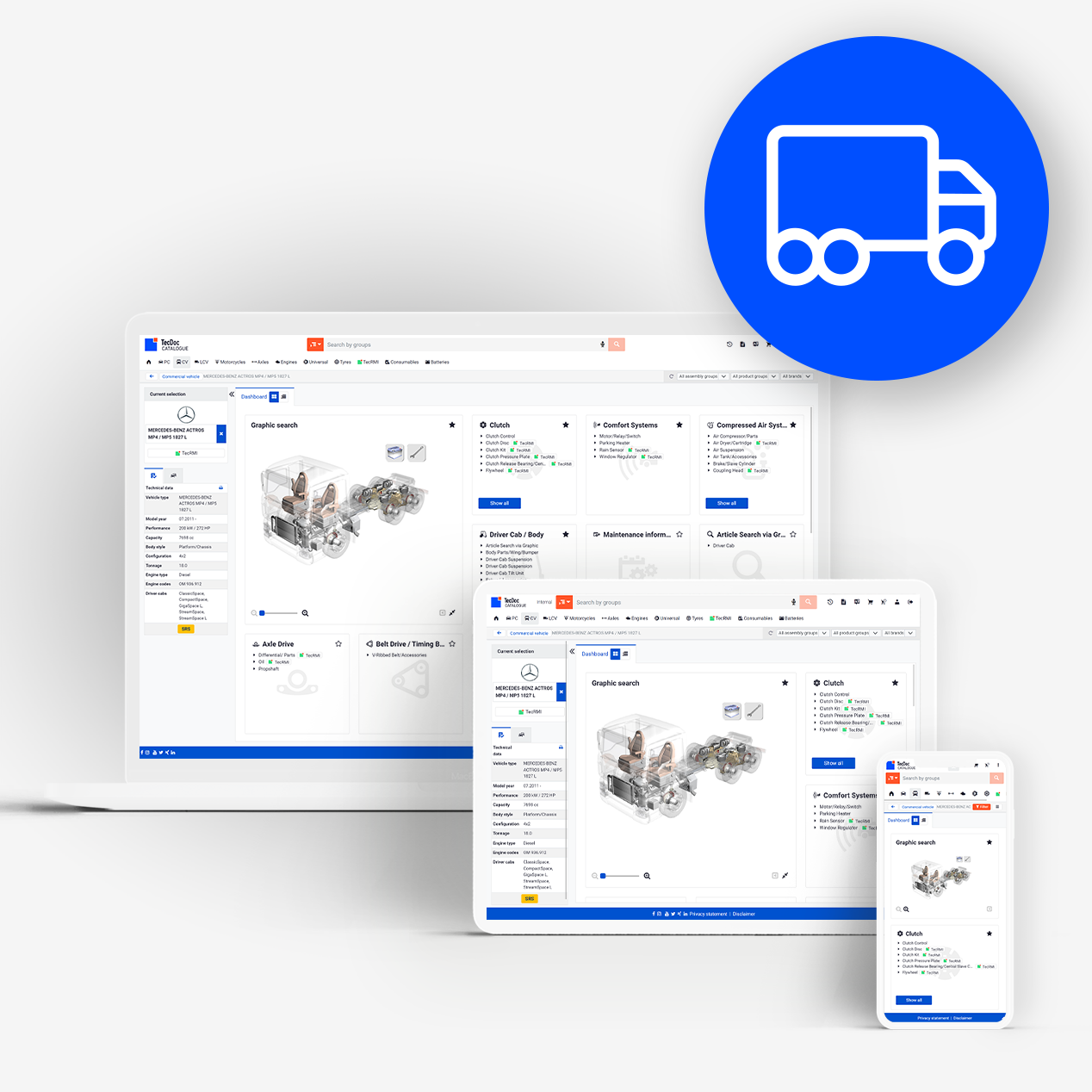 TecDoc Catalogue | Garage Data Truck
