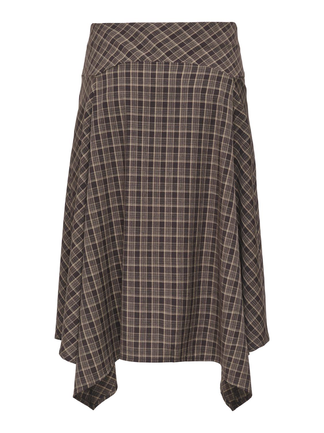 STUCAVA CHECKED ASSYM SKIRT WVN - 3