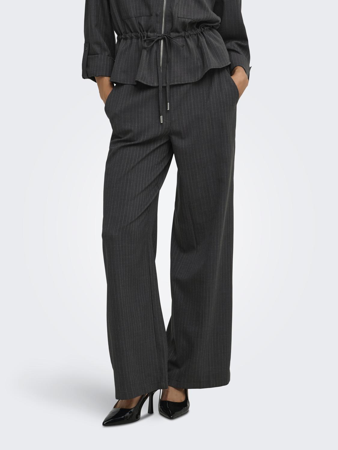 JDYNINA HW BELT PANT WVN